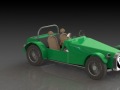 Rendu Lotus Super Seven Solidworks
