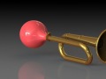 Rendu Trompette Solidworks